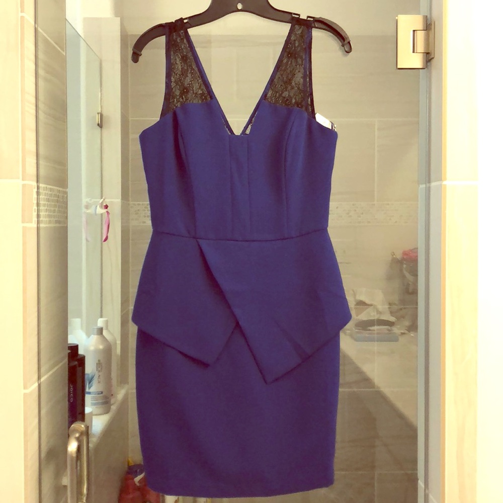 Adelyn Rae peplum dress